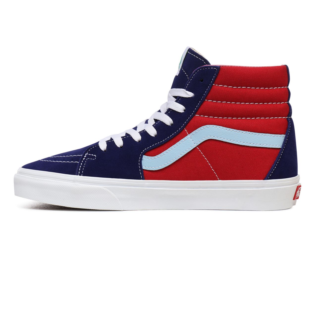 Vans Sunshine Sk8-Hi Multicolour Classic Mens Womens - (Sunshine) Multi/True White VN0A4U3CWNY Shoes