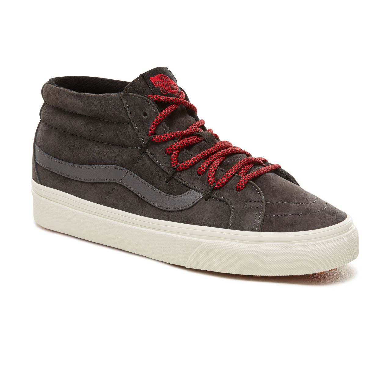 Vans Sk8-Mid Reissue Ghillie MTE Classic Mens Womens - (Mte) Forged Iron/Marshmallow VA3TKQUCR Shoes