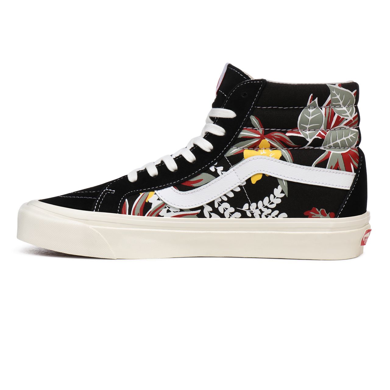 Vans Anaheim Factory Sk8-Hi 38 DX Black Classic Mens Womens - (Anaheim Factory) Og Aloha/Og Black/Og Black VN0A38GFXHH Shoes