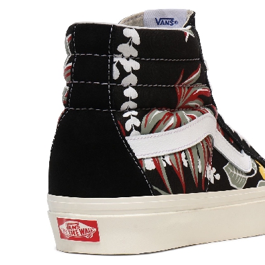 Vans Anaheim Factory Sk8-Hi 38 DX Black Classic Mens Womens - (Anaheim Factory) Og Aloha/Og Black/Og Black VN0A38GFXHH Shoes