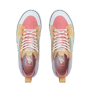 Vans Sk8-Hi MTE 2.0 DX Multicolour Classic Mens Womens - (Mte) Pastel Multi/True White VN0A4P3IXHN Shoes