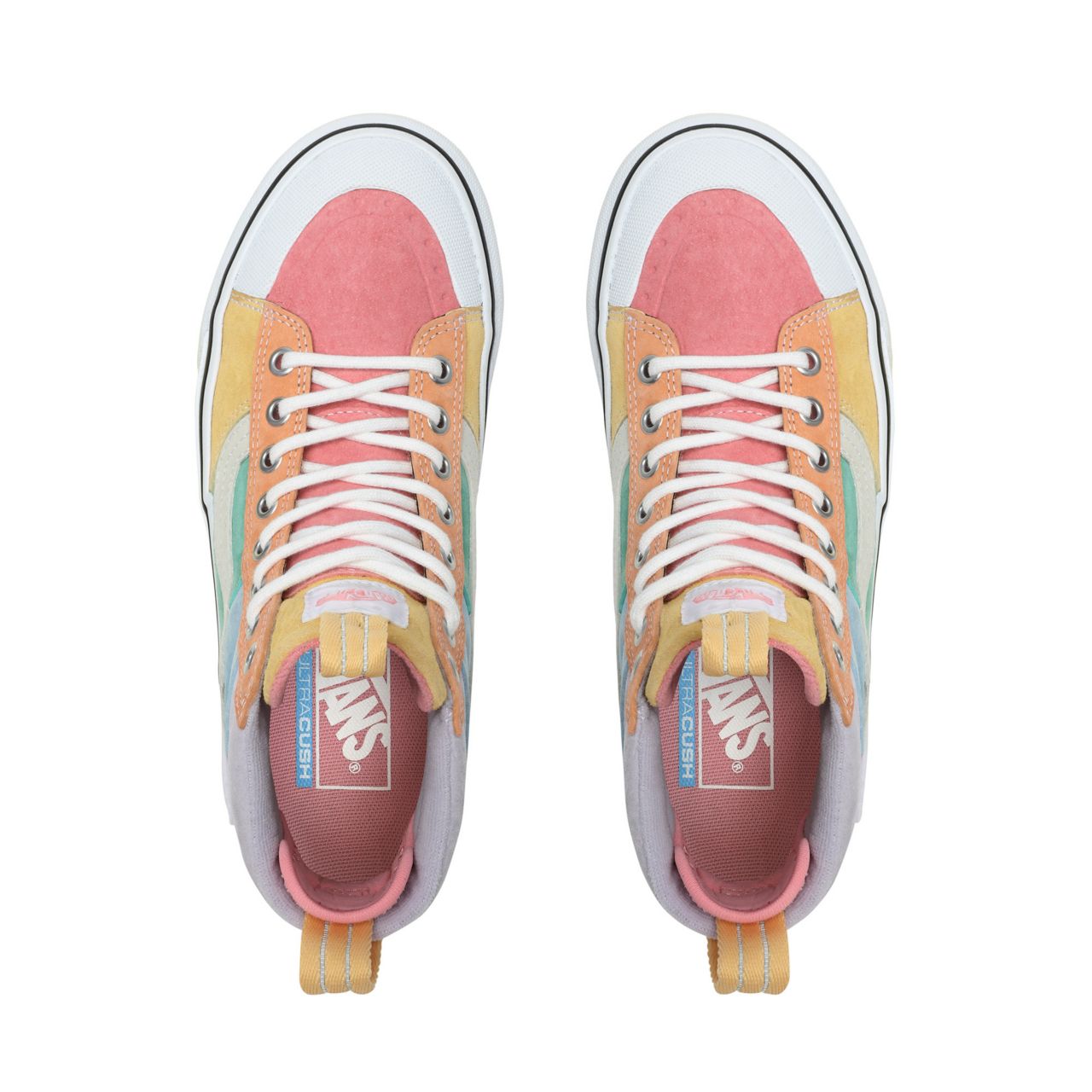 Vans Sk8-Hi MTE 2.0 DX Multicolour Classic Mens Womens - (Mte) Pastel Multi/True White VN0A4P3IXHN Shoes