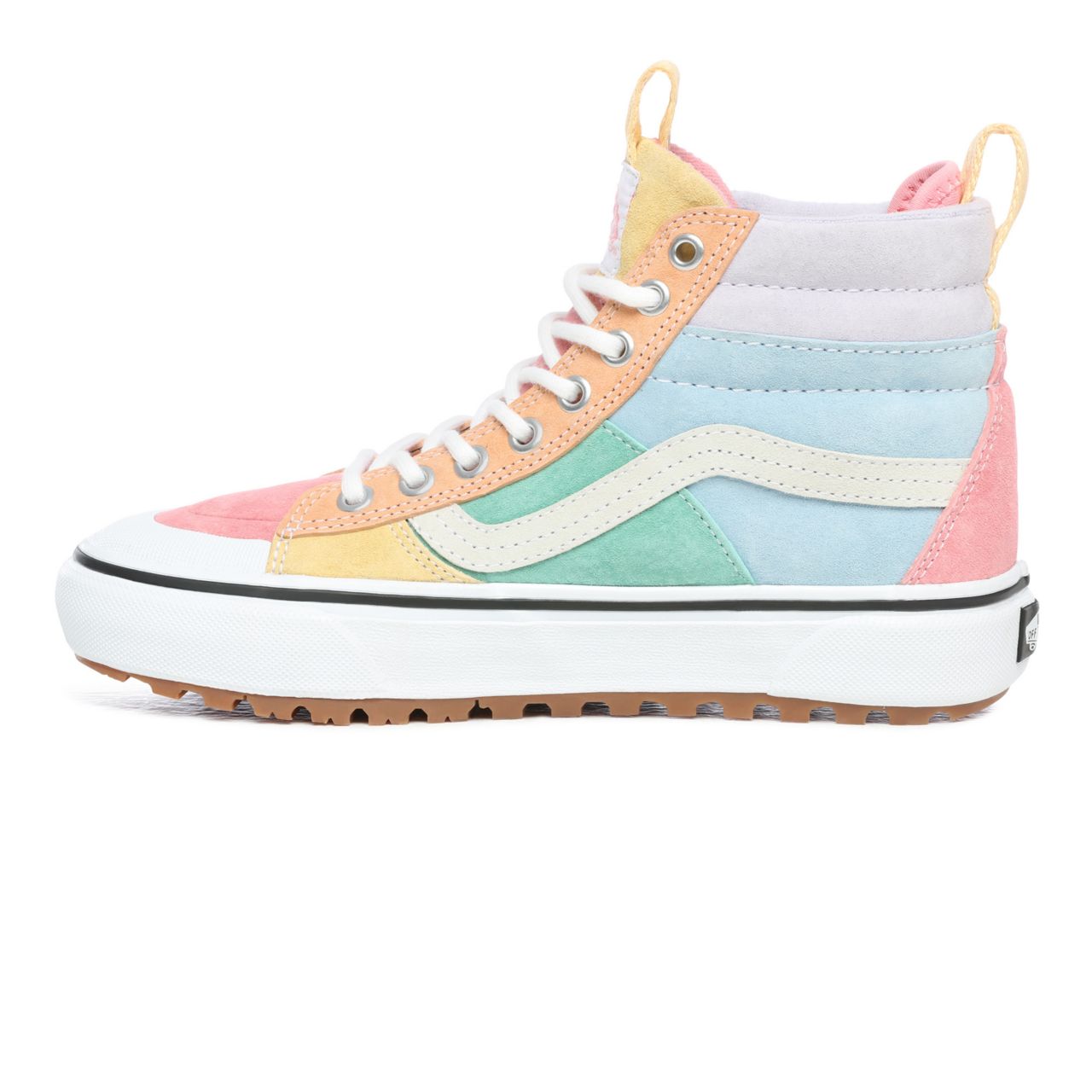 Vans Sk8-Hi MTE 2.0 DX Multicolour Classic Mens Womens - (Mte) Pastel Multi/True White VN0A4P3IXHN Shoes