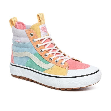 Vans Sk8-Hi MTE 2.0 DX Multicolour Classic Mens Womens - (Mte) Pastel Multi/True White VN0A4P3IXHN Shoes