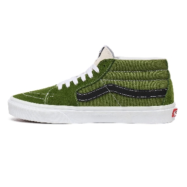 Vans Retro Sport Sk8-Mid Green Classic Mens Womens - (Retro Sport) Calla Green/True White VN0A3WM3WZ6 Shoes