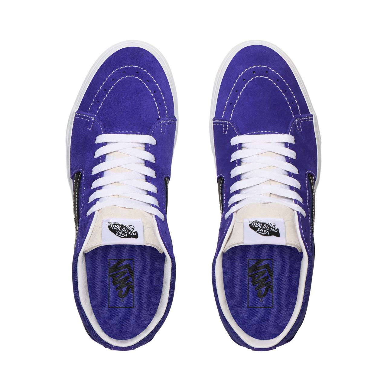 Vans Retro Sport Sk8-Mid Purple Classic Mens Womens - (Retro Sport) Royal Blue/True White VN0A3WM3WZ9 Shoes