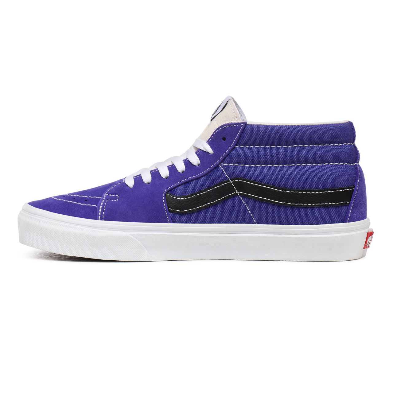 Vans Retro Sport Sk8-Mid Purple Classic Mens Womens - (Retro Sport) Royal Blue/True White VN0A3WM3WZ9 Shoes