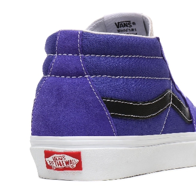 Vans Retro Sport Sk8-Mid Purple Classic Mens Womens - (Retro Sport) Royal Blue/True White VN0A3WM3WZ9 Shoes