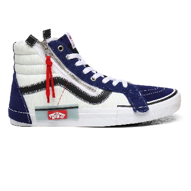 Vans Sk8-Hi Reissue CAP Blue Classic Mens Womens - Blueprint/Bit Of Blue VN0A3WM1XHR Shoes