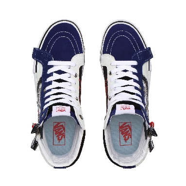 Vans Sk8-Hi Reissue CAP Blue Classic Mens Womens - Blueprint/Bit Of Blue VN0A3WM1XHR Shoes