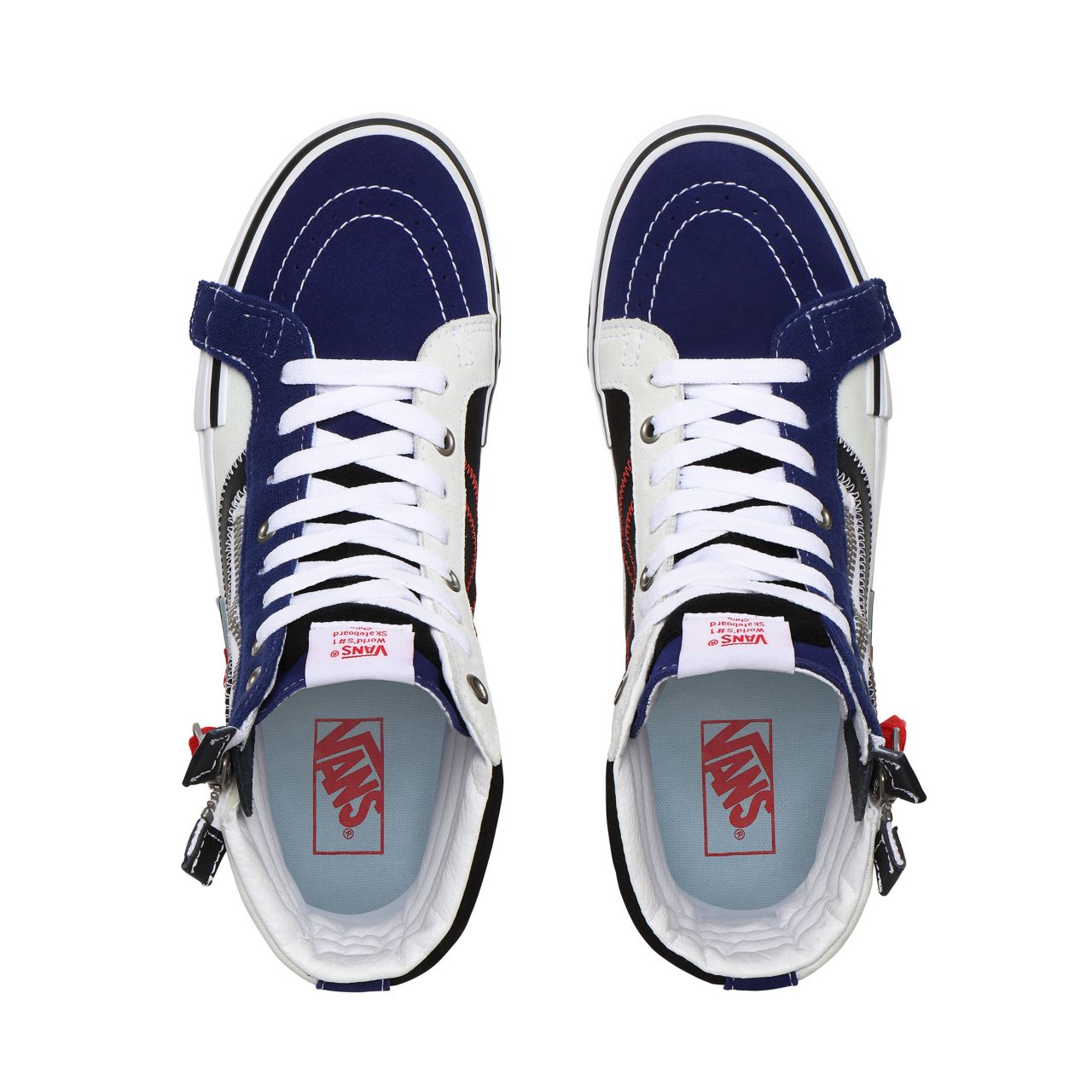 Vans Sk8-Hi Reissue CAP Blue Classic Mens Womens - Blueprint/Bit Of Blue VN0A3WM1XHR Shoes