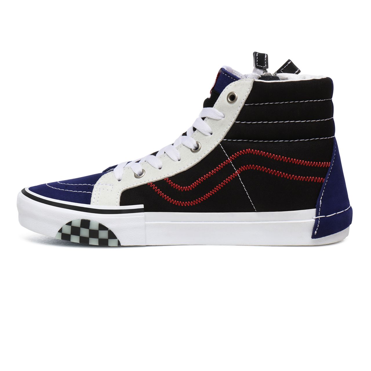 Vans Sk8-Hi Reissue CAP Blue Classic Mens Womens - Blueprint/Bit Of Blue VN0A3WM1XHR Shoes