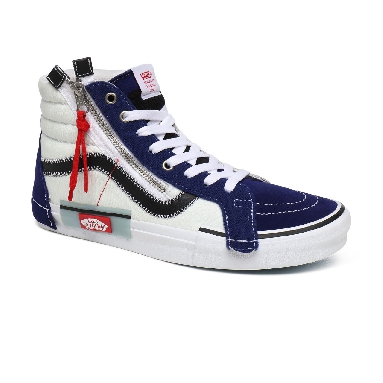 Vans Sk8-Hi Reissue CAP Blue Classic Mens Womens - Blueprint/Bit Of Blue VN0A3WM1XHR Shoes