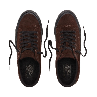 Vans Suede Court Icon Classic Mens Womens - (Suede) Demitasse/Black VN0A3JF2UM8 Shoes