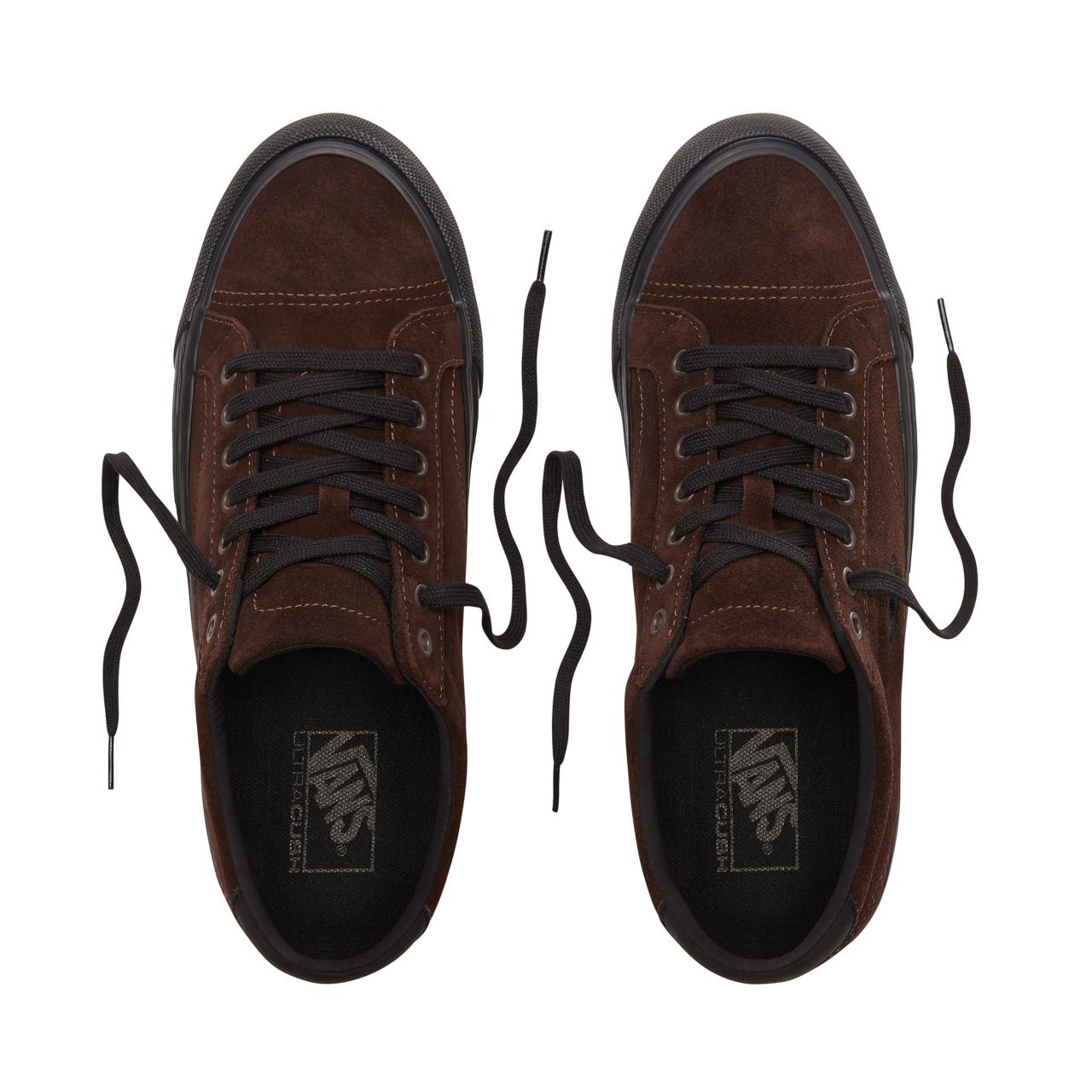 Vans Suede Court Icon Classic Mens Womens - (Suede) Demitasse/Black VN0A3JF2UM8 Shoes