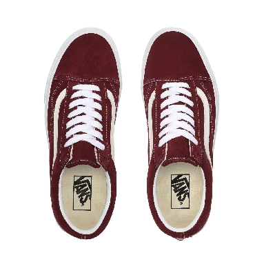 Vans Suede Old Skool Red Classic Mens Womens - (Suede) Port Royale VN0A4U3B6DZ Shoes