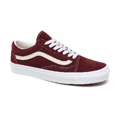 Vans Suede Old Skool Red Classic Mens Womens - (Suede) Port Royale VN0A4U3B6DZ Shoes