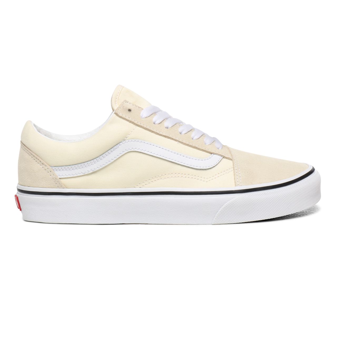 Vans Old Skool White Classic Mens Womens - Classic White/True White VN0A4U3BFRL Shoes