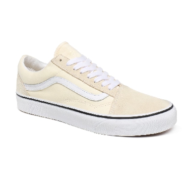 Vans Old Skool White Classic Mens Womens - Classic White/True White VN0A4U3BFRL Shoes