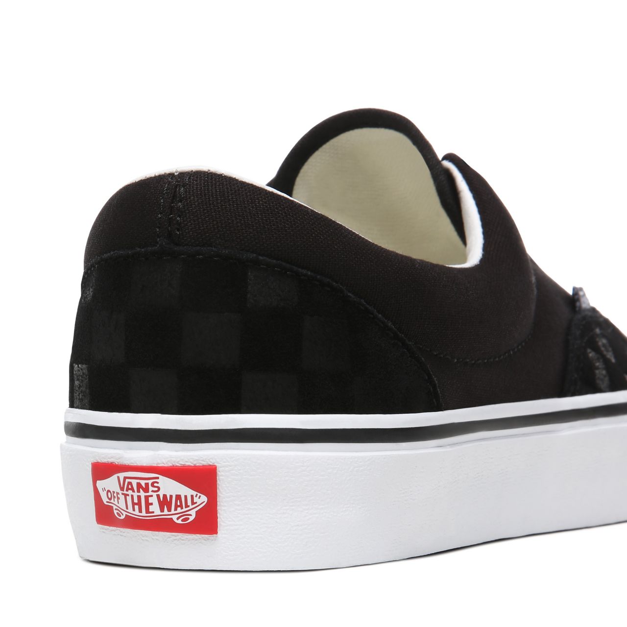 Vans Deboss Checkerboard Era Black Classic Mens Womens - (Deboss Checkerboard) Black/True White VN0A4U39WYU Shoes