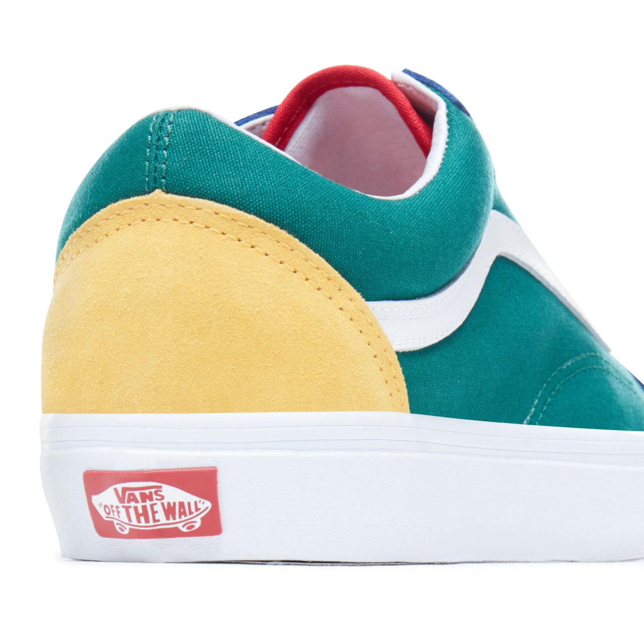 Vans Yacht Club Old Skool Multicolour Classic Mens Womens - (Vans Yacht Club) Blue/Green/Yellow VN0A38G1R1Q Shoes