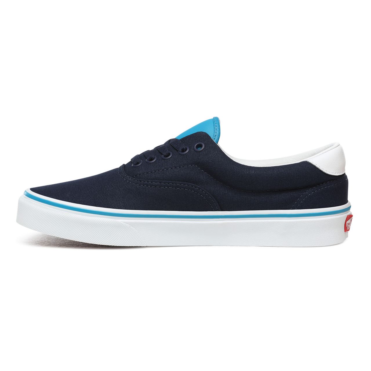 Vans C&L Era 59 Navy Classic Mens Womens - (C&L) Dress Blues/Caribbean Sea VN0A4U3AX48 Shoes