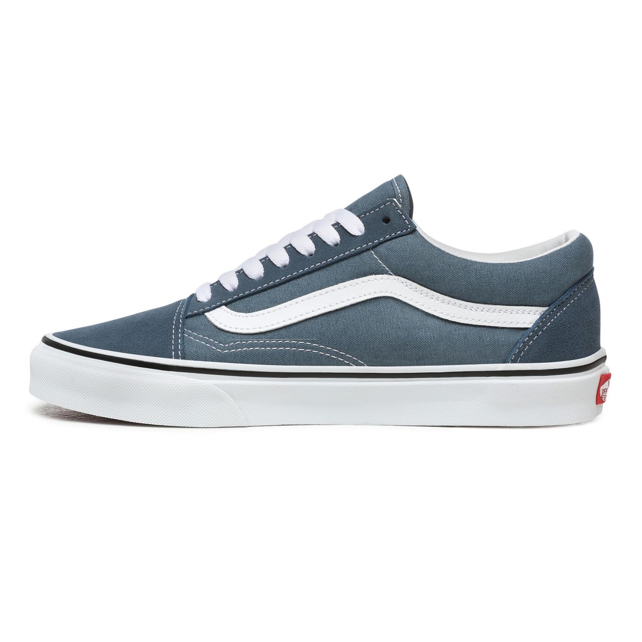 Vans Old Skool Blue Classic Mens Womens - Blue Mirage/True White VN0A4U3BX17 Shoes