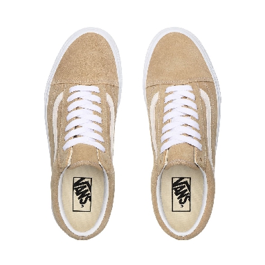 Vans Suede Old Skool Beige Classic Mens Womens - (Suede) Candied Ginger VN0A4U3BXF8 Shoes