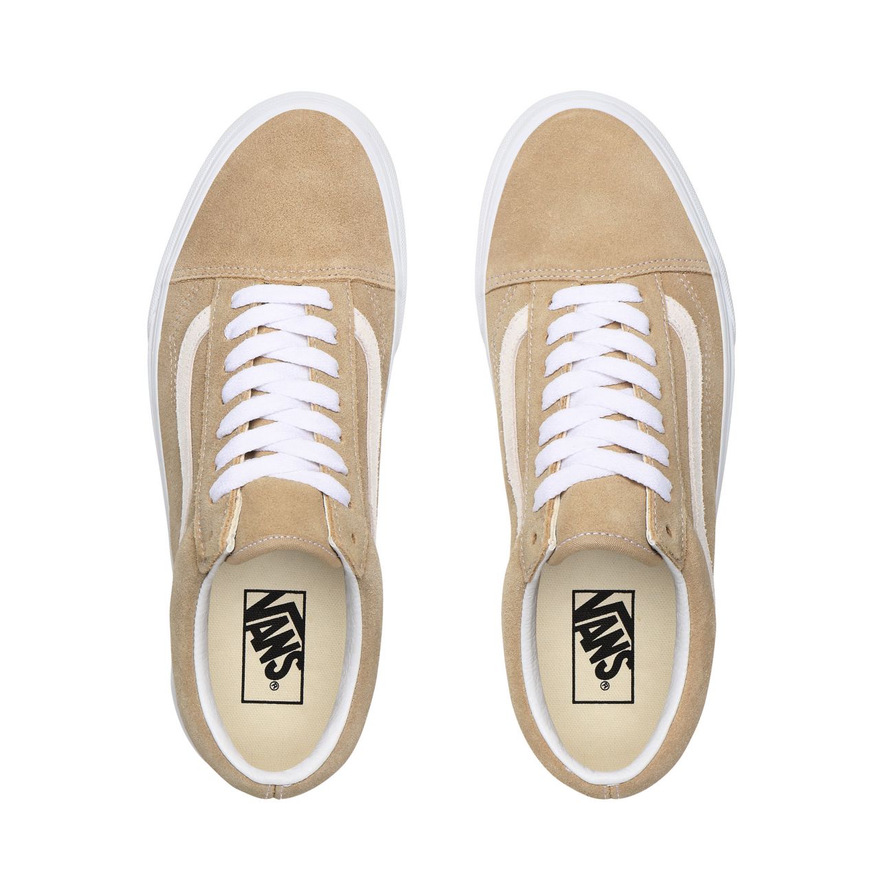 Vans Suede Old Skool Beige Classic Mens Womens - (Suede) Candied Ginger VN0A4U3BXF8 Shoes