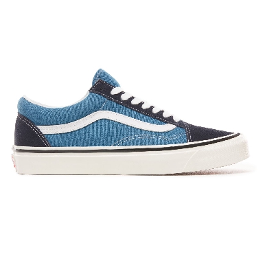 Vans Anaheim Factory Old Skool 36 DX Blue Classic Mens Womens - (Anaheim Factory) Og Navy/Og Stv Navy VN0A38G2SU0 Shoes