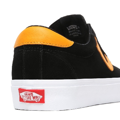 Vans Sport Black Classic Mens Womens - Black/Cadmium Yellow VN0A4BU6XW2 Shoes