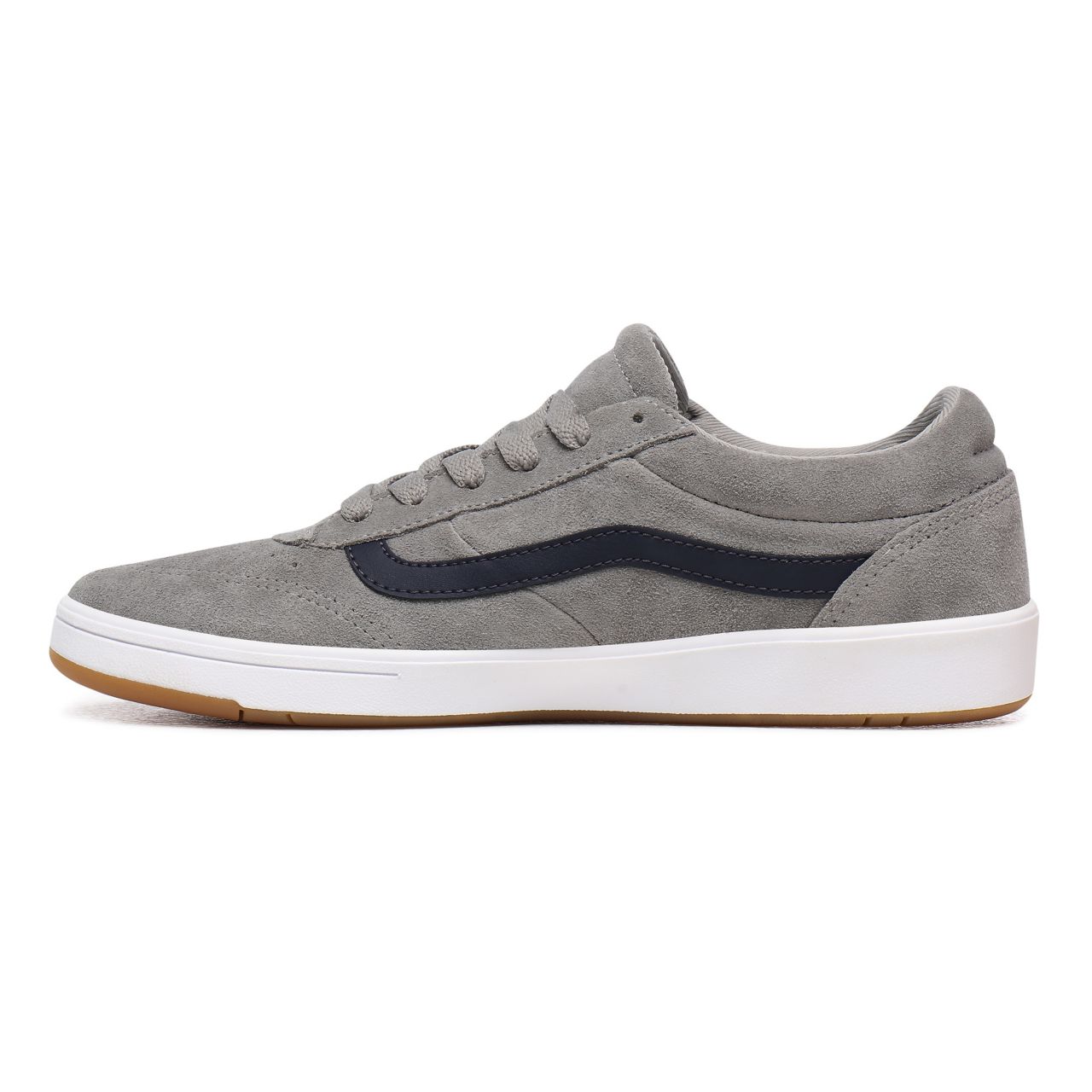 Vans Vintage Sport Cruze ComfyCush Grey Classic Mens Womens - (Vintage Sport) Drizzle/Parisian Night VN0A3WLZWYN Shoes