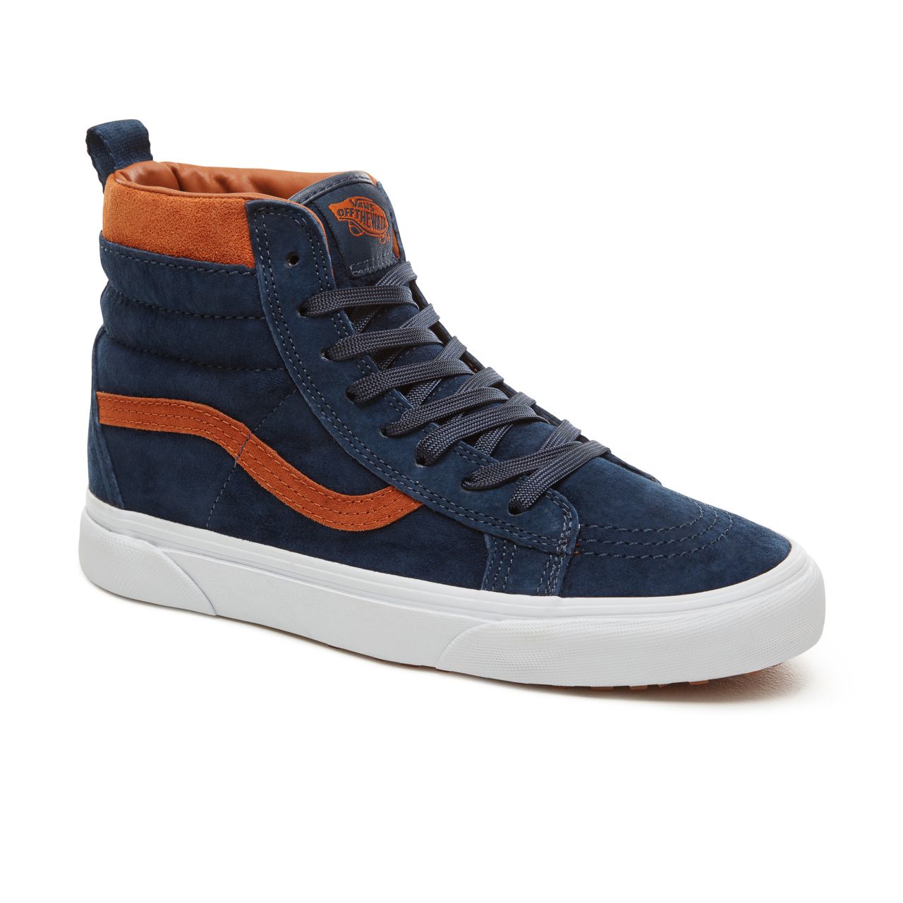 Vans Suede Sk8-Hi MTE Classic Mens Womens - (Mte) Suede/Dress Blues VA33TXUCB Shoes