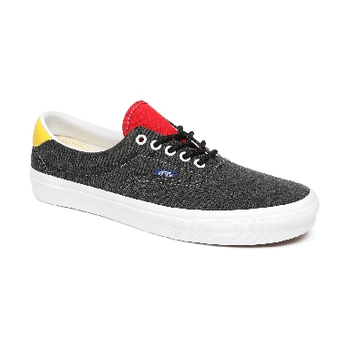 Vans Coastal Era 59 Black Classic Mens Womens - (Vans Coastal) Black/True White VN0A4U3AWK7 Shoes