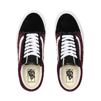 Vans P&C Old Skool Black Classic Mens Womens - (P&C) Black/Port Royale VN0A4U3BWT9 Shoes