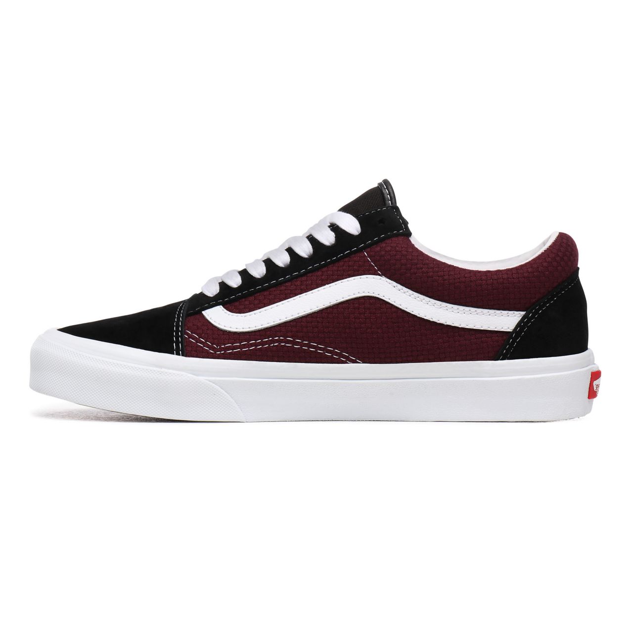 Vans P&C Old Skool Black Classic Mens Womens - (P&C) Black/Port Royale VN0A4U3BWT9 Shoes