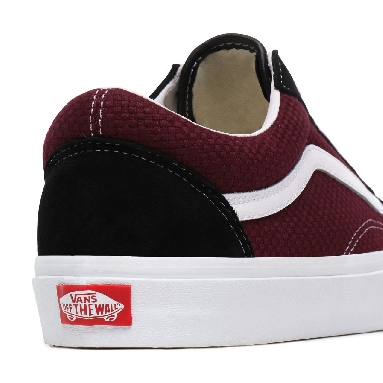 Vans P&C Old Skool Black Classic Mens Womens - (P&C) Black/Port Royale VN0A4U3BWT9 Shoes