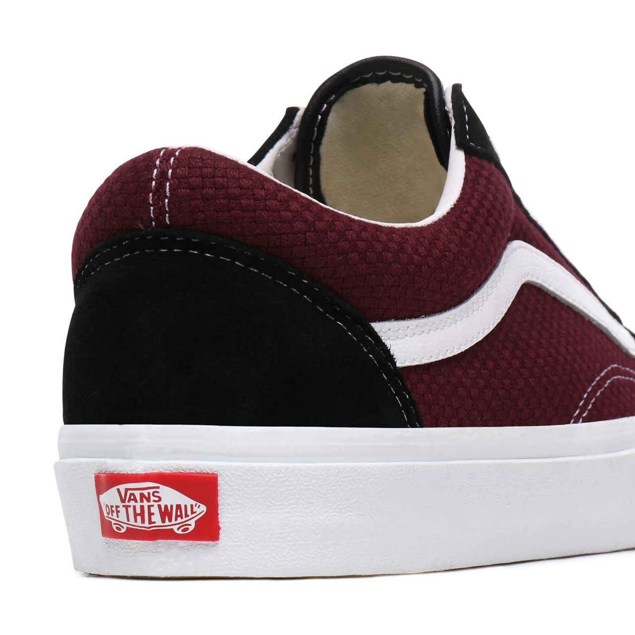 Vans P&C Old Skool Black Classic Mens Womens - (P&C) Black/Port Royale VN0A4U3BWT9 Shoes