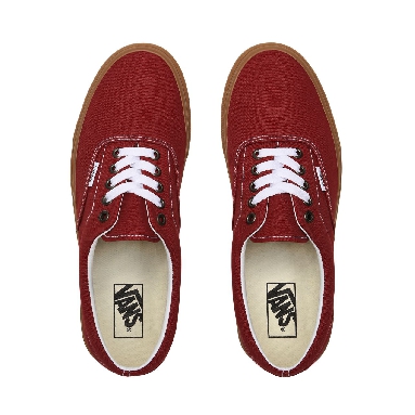 Vans Gum Era Red Classic Mens Womens - (Gum) Rosewood/True White VN0A4U39WZ0 Shoes