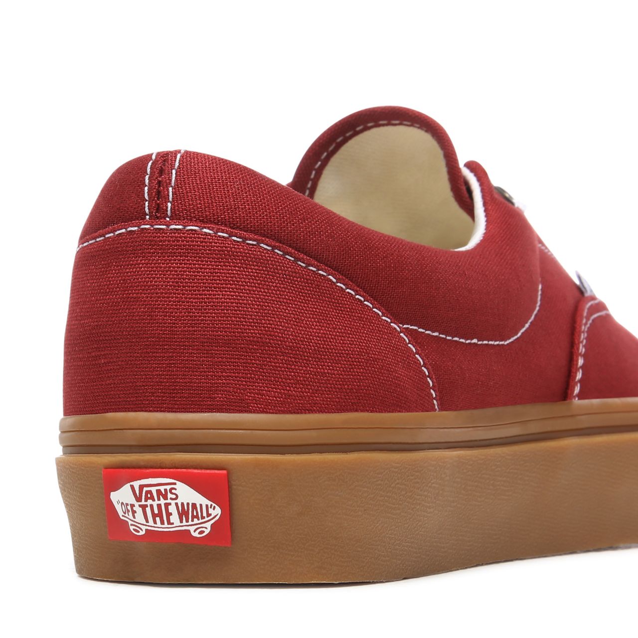 Vans Gum Era Red Classic Mens Womens - (Gum) Rosewood/True White VN0A4U39WZ0 Shoes