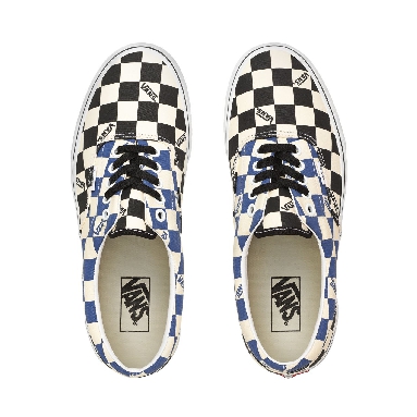 Vans Big Check Era Blue Classic Mens Womens - (Big Check) Black/Navy VN0A4U39WRT Shoes