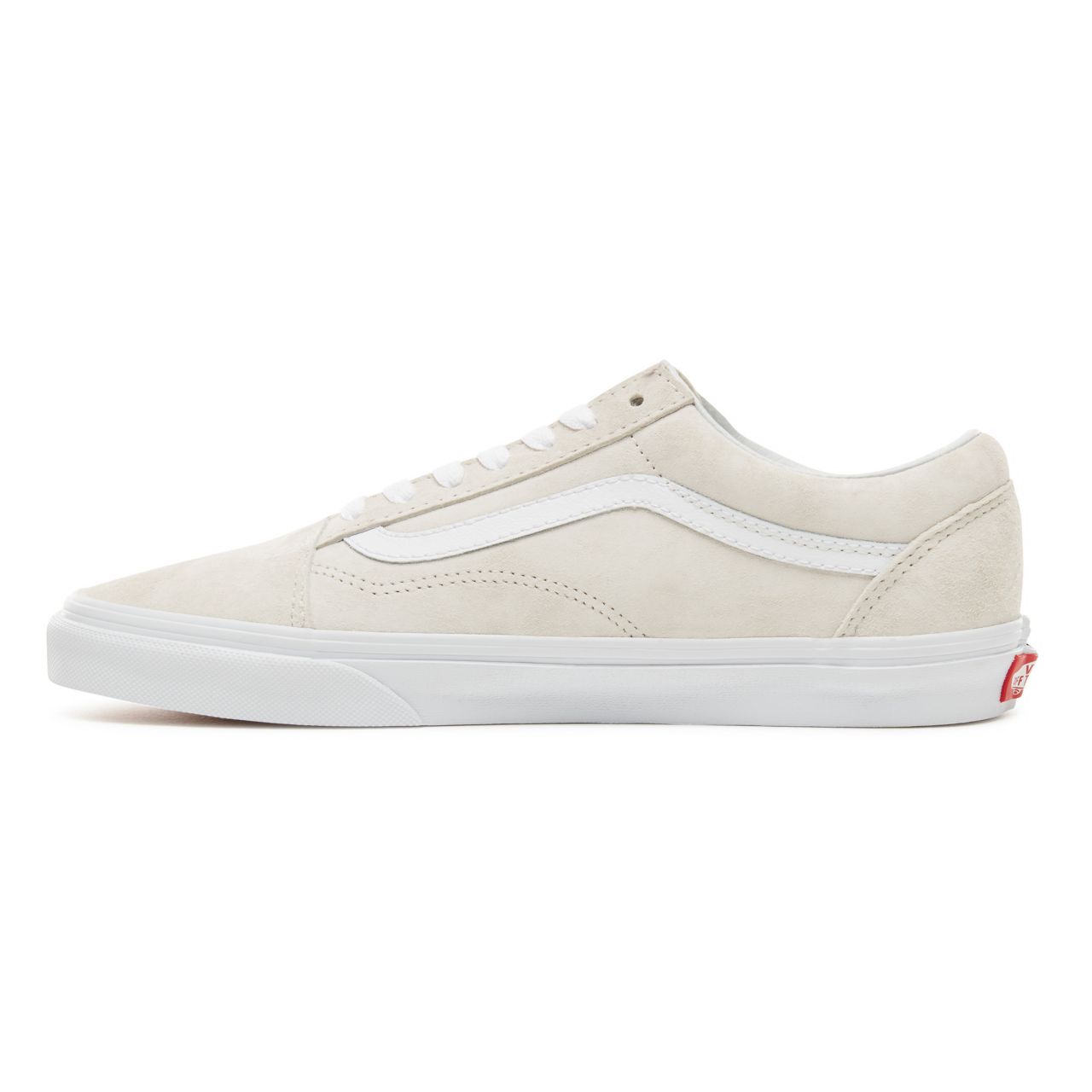 Vans Suede Old Skool Classic Mens Womens - (Pig Suede) Moonbeam/True White VA38G1U5L Shoes