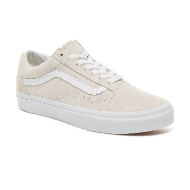 Vans Suede Old Skool Classic Mens Womens - (Pig Suede) Moonbeam/True White VA38G1U5L Shoes