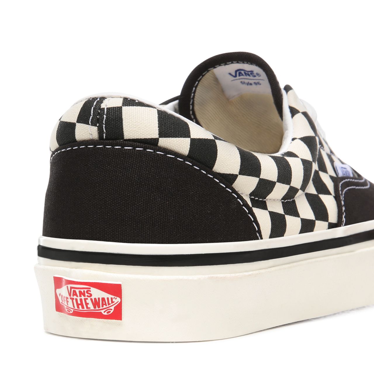 Vans Anaheim Factory Era 95 DX Black Classic Mens Womens - (Anaheim Factory) Og Black/Og White/Check VN0A2RR1X60 Shoes