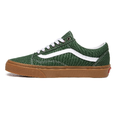 Vans Gum Old Skool Green Classic Mens Womens - (Gum) Greener Pastures/True White VN0A4U3BWYY Shoes