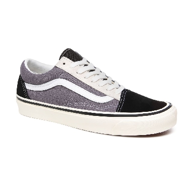 Vans Anaheim Factory Old Skool 36 DX Grey Classic Mens Womens - (Anaheim Factory) Og Black/Og Gray/Og White VN0A38G2XFI Shoes