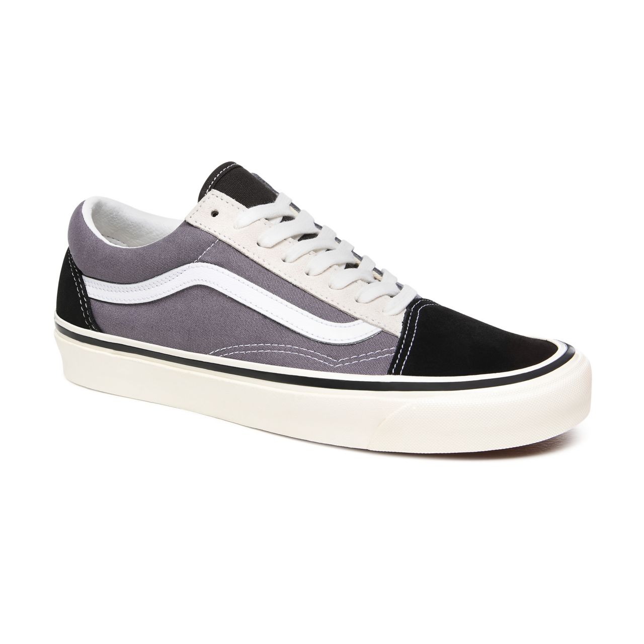 Vans Anaheim Factory Old Skool 36 DX Grey Classic Mens Womens - (Anaheim Factory) Og Black/Og Gray/Og White VN0A38G2XFI Shoes