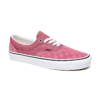 Vans Deboss Checkerboard Era Pink Classic Mens Womens - (Deboss Checkerboard) Heather Rose/True White VN0A4U39WYV Shoes