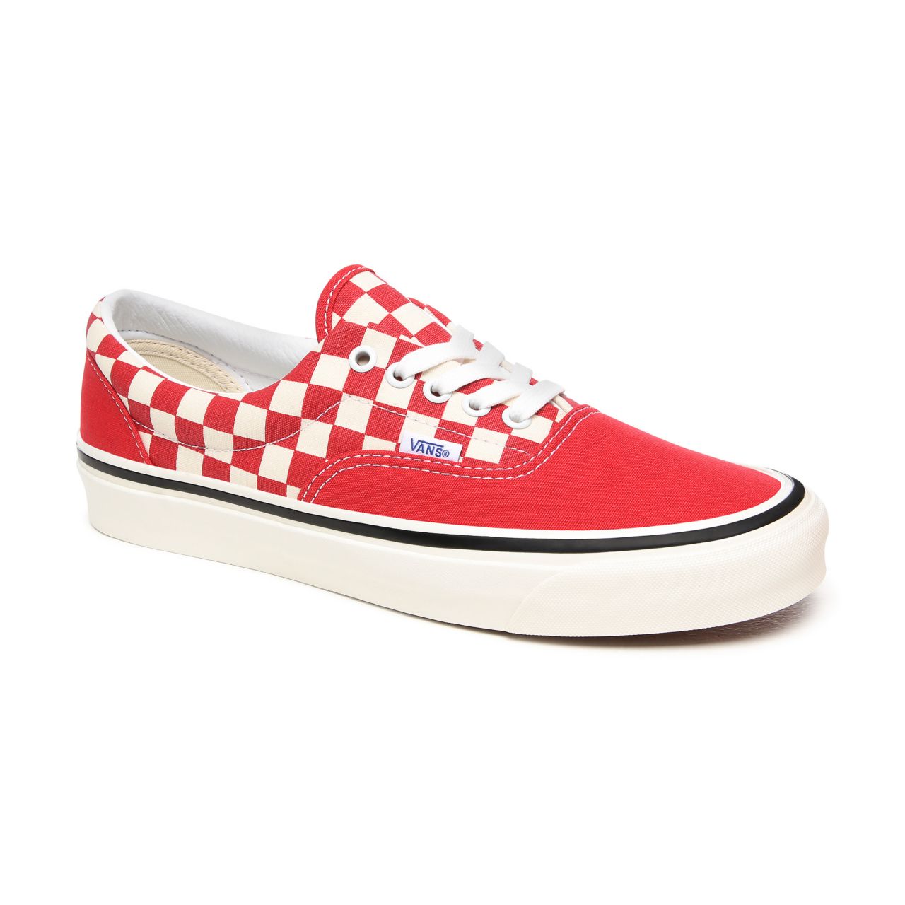 Vans Anaheim Factory Era 95 DX Red Classic Mens Womens - (Anaheim Factory) Og Red/Og White/Check VN0A2RR1X7X Shoes