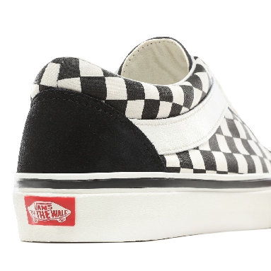 Vans Checkerboard Bold NI Black Classic Mens Womens - (Checkerboard) Black/Marshamllow VN0A3WLPR6R Shoes